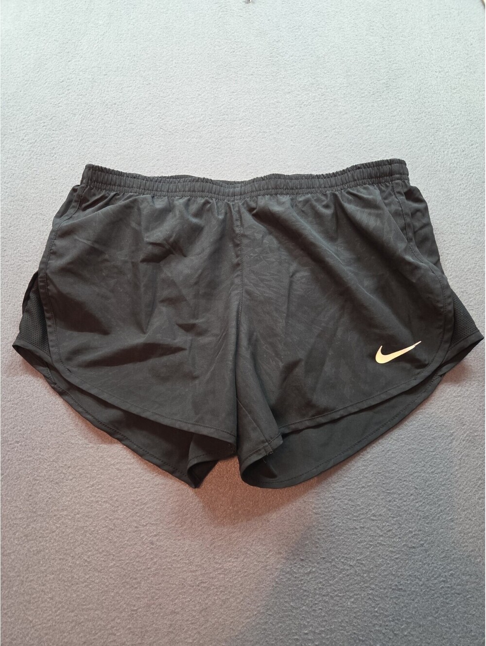 women's black jogging shorts w/drawstring by Nike size M